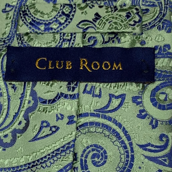 NWOT Club Room Paisley Tie - Picture 2 of 2